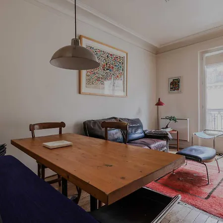 Charming - 2br-4p- Place De La Nation 아파트 *